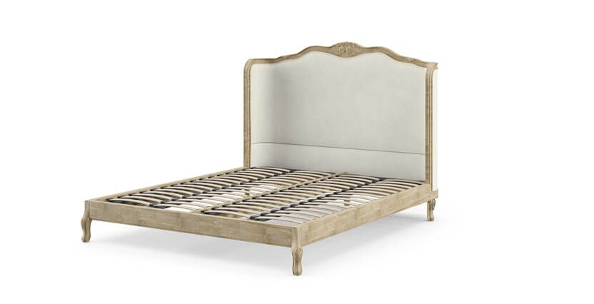Refurbished Versailles Linen Super King Bed